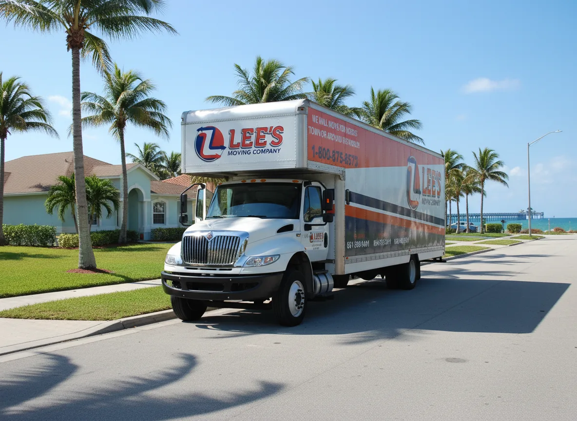 Completed estate relocation setup in Ocean Ridge, Lee's Moving Company